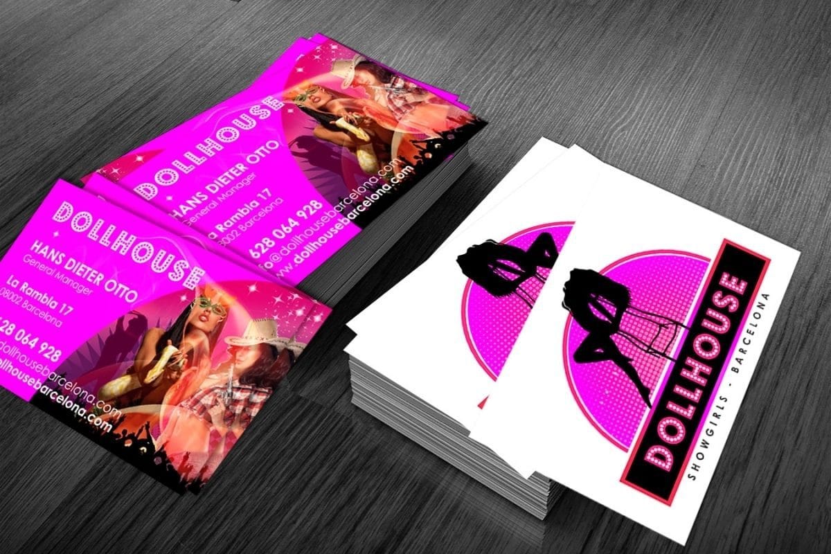 Diseño Imagen Corporativa para NIGHT CLUB DOLLHOUSE
