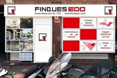 Diseño y Rotulación Comercial de Locales, Oficinas, Naves, Centros Comerciales. FINQUES EDO, by IDG GRUP WEB - IMAGEN CORPORATIVA Y PUBLICIDAD