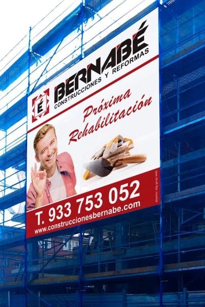 CONSTRUCCIONES BERNABÉ (CORNELLÁ) - Diseño e Imprenta de Imagen Corporativa (Logo, Tarjetas, Lonas de obra, Ropa Laboral, Rotulación Vehículos - Diseñado por: IDG GRUP WEB - IMAGEN CORPORATIVA Y PUBLICIDAD: Diseño Gráfico, Imprenta, Diseño Web, Rotulación Comercial, Publicidad, Ropa Laboral, Fotografía y Vídeo Profesional (Barcelona)