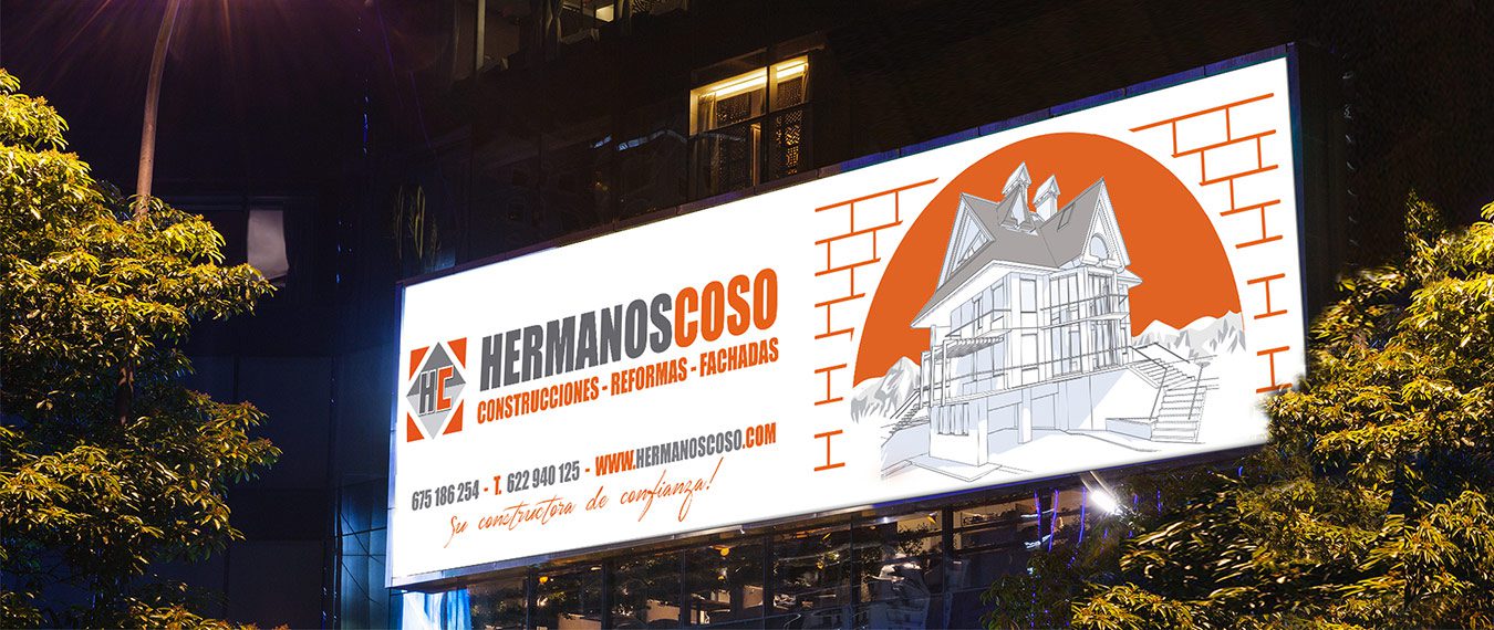 Diseño e Imprenta de Lonas, Banderolas, Rótulos, Pancartas: HERMANOS COSO 2R. Castelldefels. Barcelona.