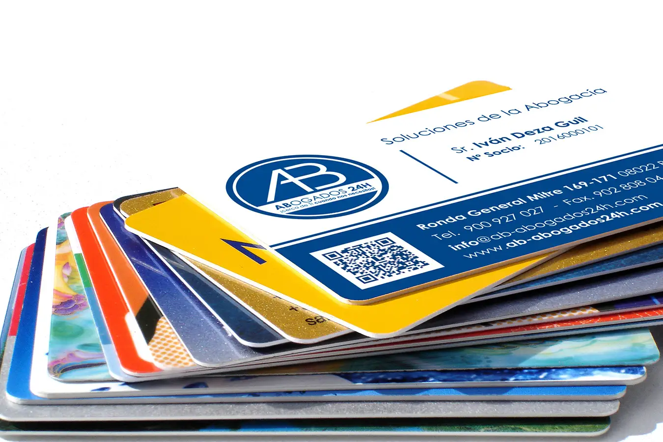 Diseño e imprenta de Tarjetas PVC