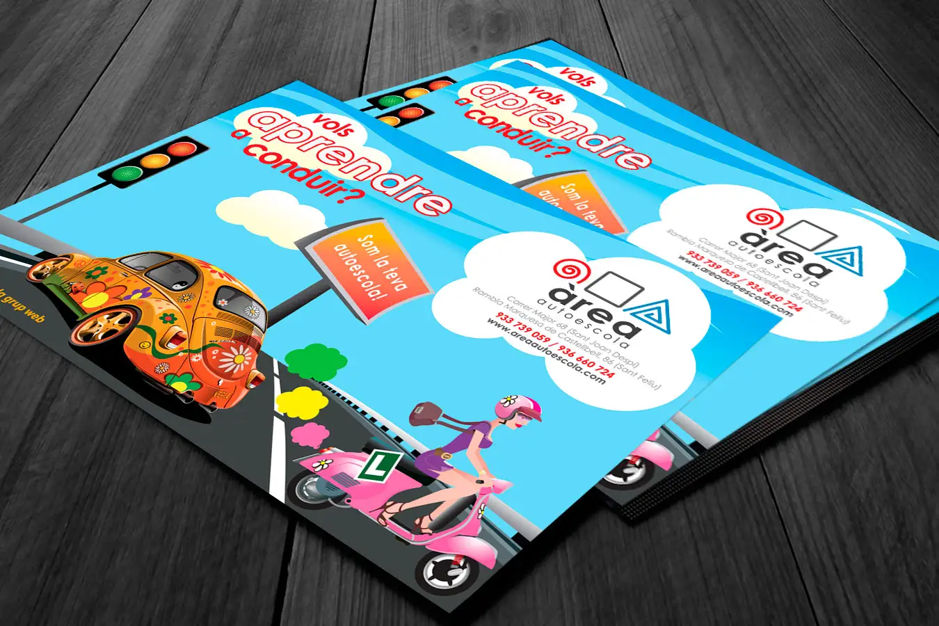 Diseño e imprenta de Flyers publicitarios