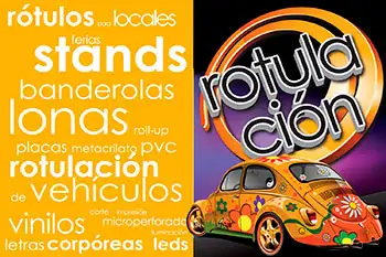Diseño y Rotulación comercial de Locales y Vehículos