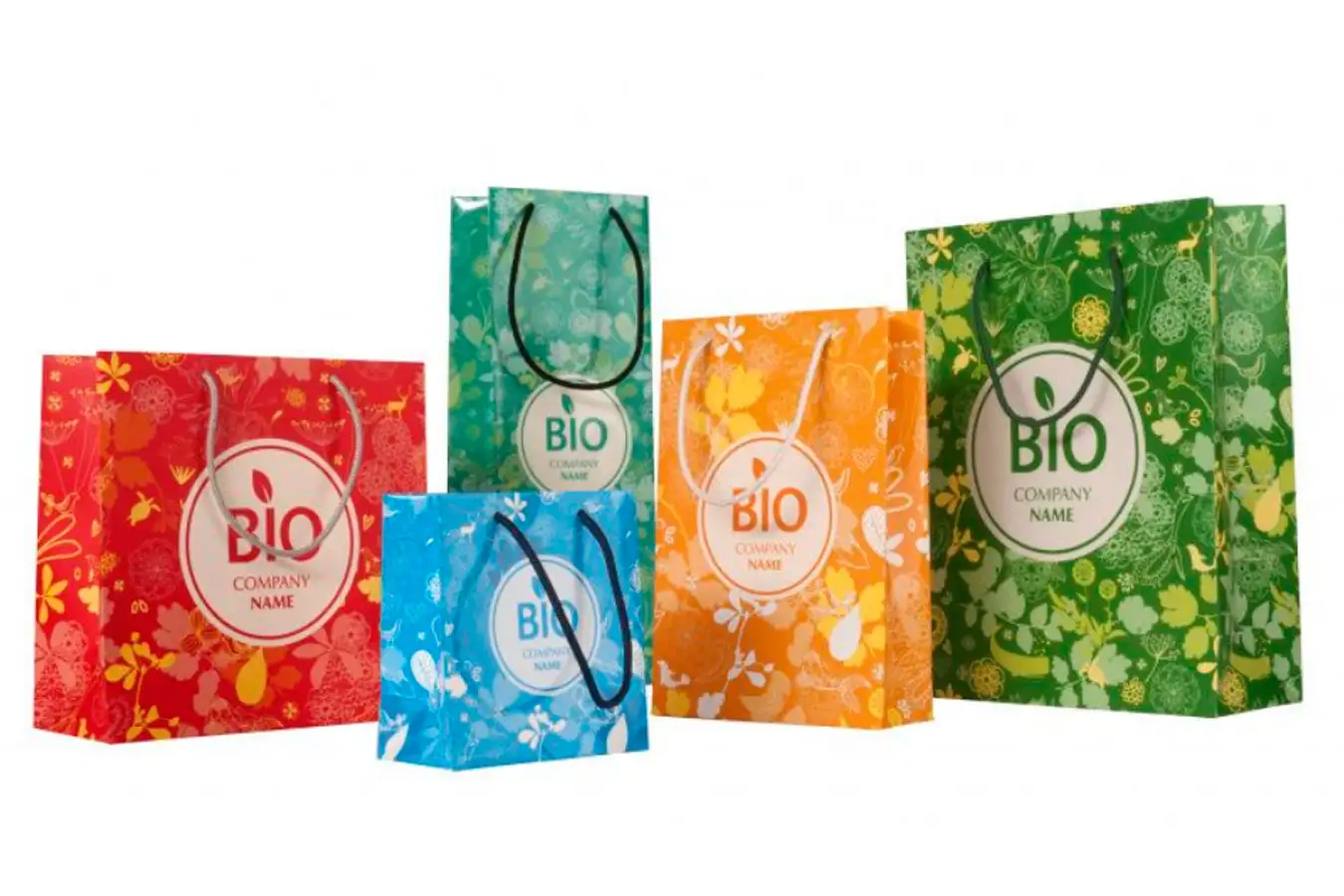 Diseño e imprenta de PACKAGING: Bolsas y Cajas de empresa