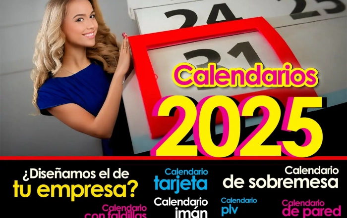 IDG GRUP WEB - Calendarios personalizados 2025 para empresas y particulares