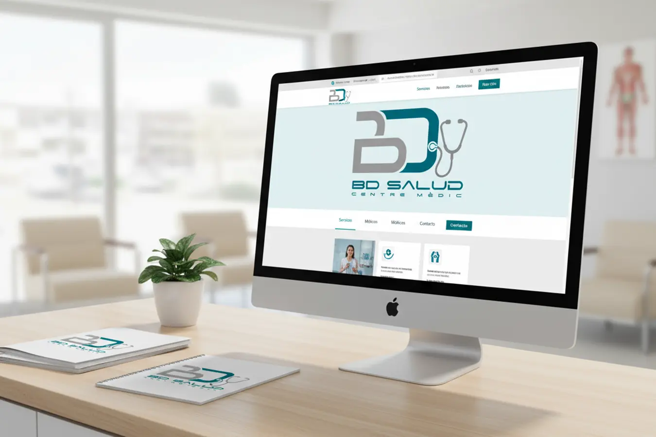 Mockup Logo 3-2-1 Diseño e Imprenta de Logos. Logotipos para empresas, marcas y servicios. Diseño de Imagen Corporativa